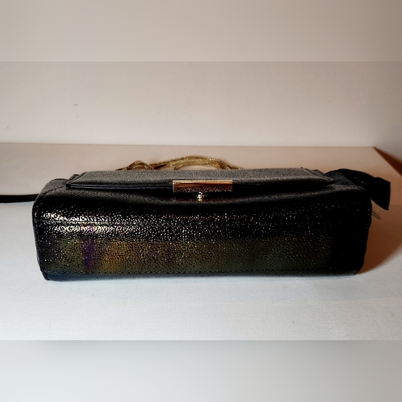 Henri bendel petrol oil slick shoulder bag clutch - Picture 5 of 7